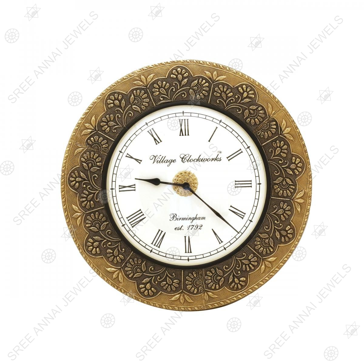 Double Sided Antique Wall Hanging Clock | RichesM Healthcare